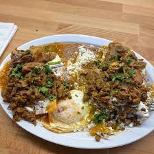 Las Mañanitas signature dishes Chilaquiles DeluxeBreakfast ChilaquilesEl Diablito OmeletteMargaritas